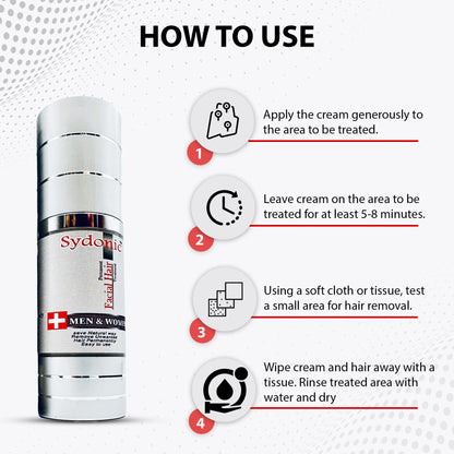 Sydonic Hair removal cream for men & women